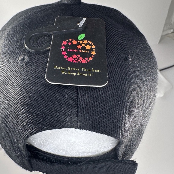 Cap, 0084, Sturgis, rally, black/red flames, 2022 - Picture 7 of 8